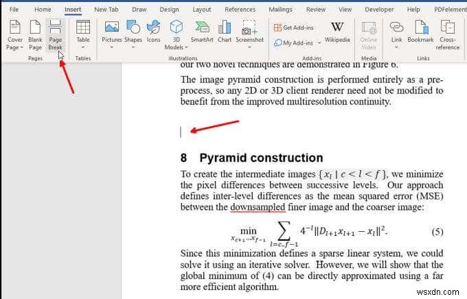 WindowsとMacでWordのページを再配置する方法 