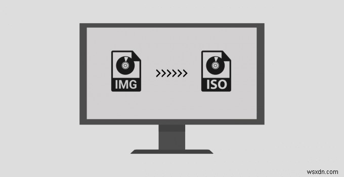 IMGファイルをISOに変換する方法 