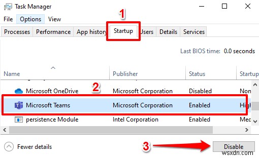 MicrosoftTeamsが自動的に開かないようにする方法 