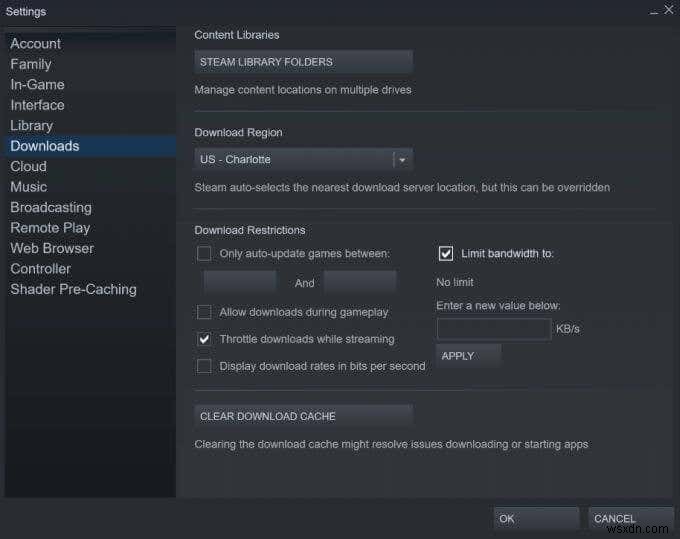 Steamのダウンロードを高速化する6つの方法 