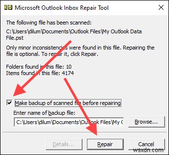 破損または破損しているOutlookのPSTファイルを修復する方法 