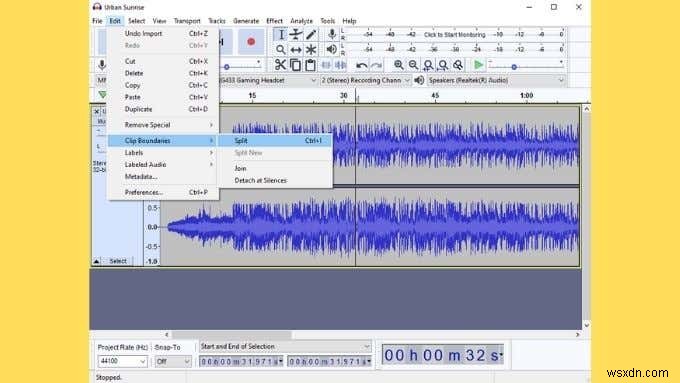 Audacityやその他の便利なトリックでオーディオを分割する方法 