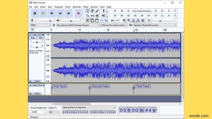 Audacityやその他の便利なトリックでオーディオを分割する方法 