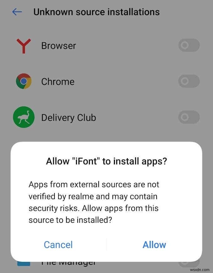 Androidにフォントをインストールする方法 