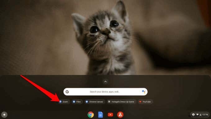 ChromebookでZoomを使用する方法 