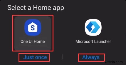 AndroidでMicrosoftLauncherをオフにする方法 