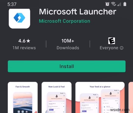 AndroidでMicrosoftLauncherをオフにする方法 