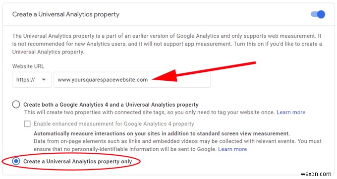 SquarespaceにGoogleAnalyticsを追加する方法 