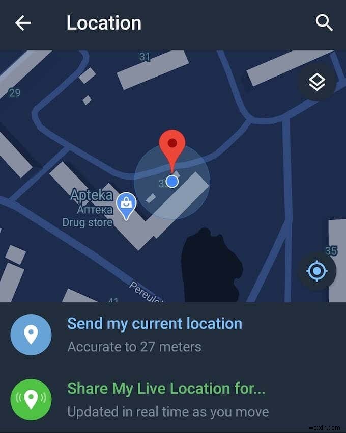 Androidで現在地を共有する方法 