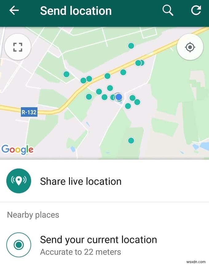Androidで現在地を共有する方法 