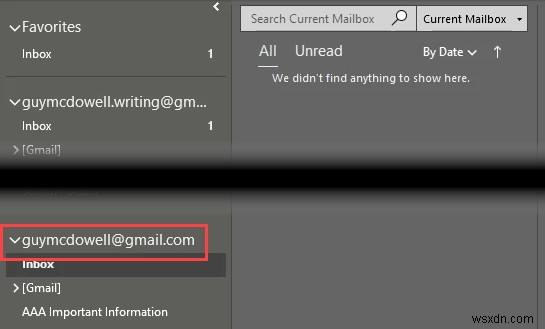 OutlookでGmailIMAP設定を設定する方法 