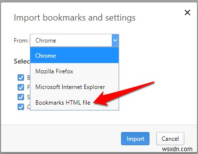 すべての主要なブラウザとの間でブックマークを転送する方法 