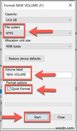 WindowsドライブをFAT32からNTFSに変換する方法 