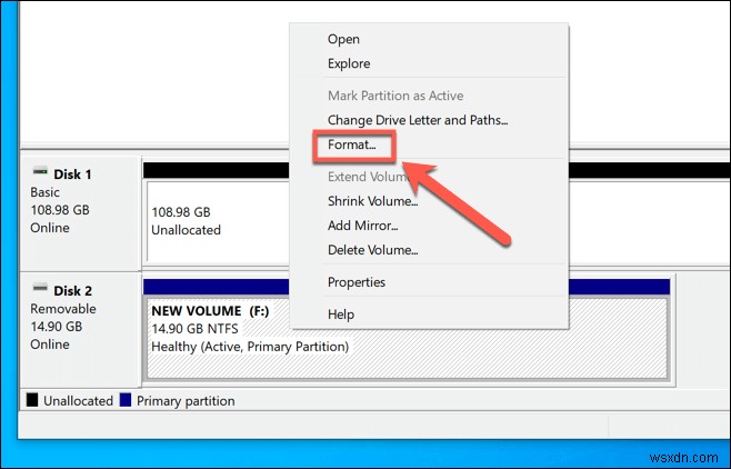 WindowsドライブをFAT32からNTFSに変換する方法 