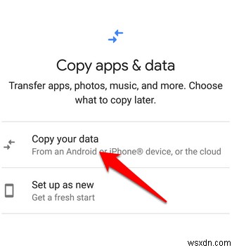 新しいAndroid携帯にデータを転送する方法 