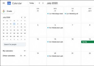デスクトップでGoogleカレンダーを取得する5つの方法 