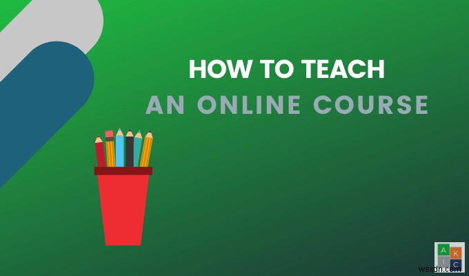 オンラインコースを教える方法 