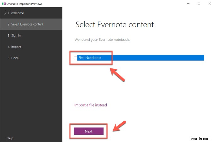 EvernoteノートをMicrosoftOneNoteに移行する方法 