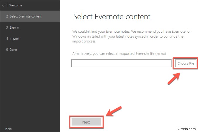 EvernoteノートをMicrosoftOneNoteに移行する方法 