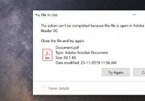 Windowsで「ファイルが開いているため削除できない」エラーを解決する8つの方法