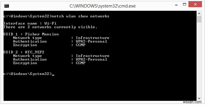 コンピューターに接続するときに他のWiFiネットワークを非表示にする方法 