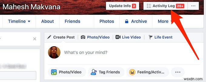 Facebookであなたの好きなものをすべて見る/見つける方法 