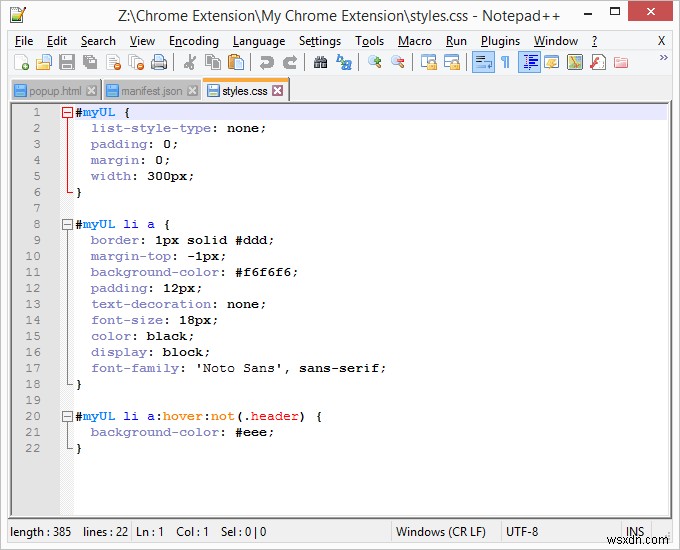 シンプルなChrome拡張機能を作成する方法 