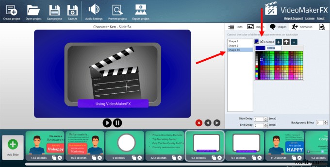 VideoMakerFXを使用してアニメーションビデオを作成する方法 