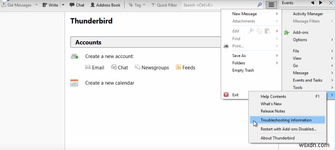 Thunderbirdのプロファイルと電子メールを新しいWindowsコンピューターに移動する方法 