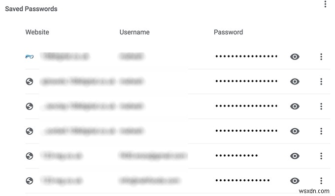 ブラウザでアスタリスクの後ろにあるパスワードを表示する方法 