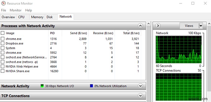 Windowsで最も帯域幅を使用しているプログラムを追跡する3つの方法 