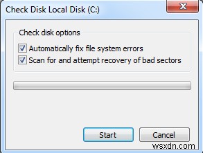 チェックディスクユーティリティ（CHKDSK）を使用してWindows7/8/10のファイルシステムエラーを修正する 