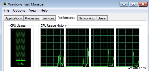 CPUのコア数を決定する 