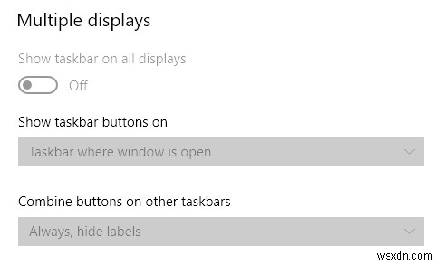 Windowsタスクバーのアイコンからテキストを削除する方法 