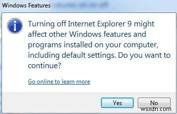 Windows7でIEをアンインストールして再インストールする 