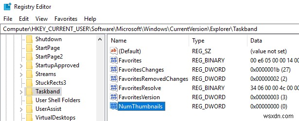 Windows7/8/10でタスクバーのサムネイルプレビューをオフにする 