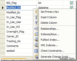 SQLでALTERTABLEスクリプトを生成する方法 