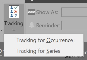 Outlookの会議の追跡を使用して誰が受け入れたかを確認する方法 