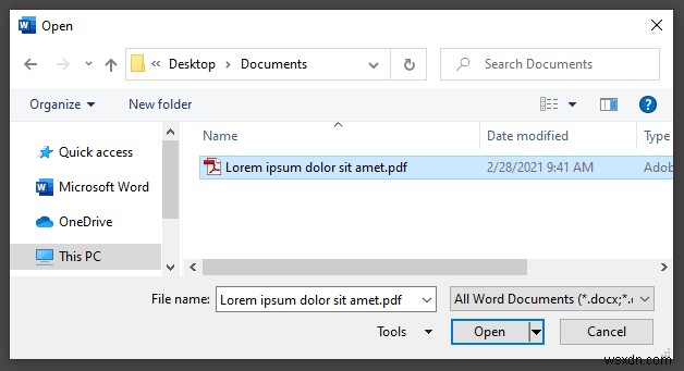 MicrosoftWordでページを削除する方法 