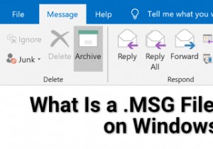 .MSGファイルとは何ですか？WindowsとMacでそれを開く方法 