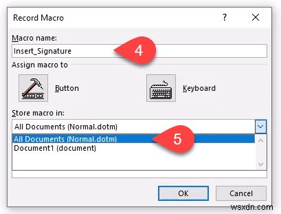 Wordでマクロを作成して実行する方法 