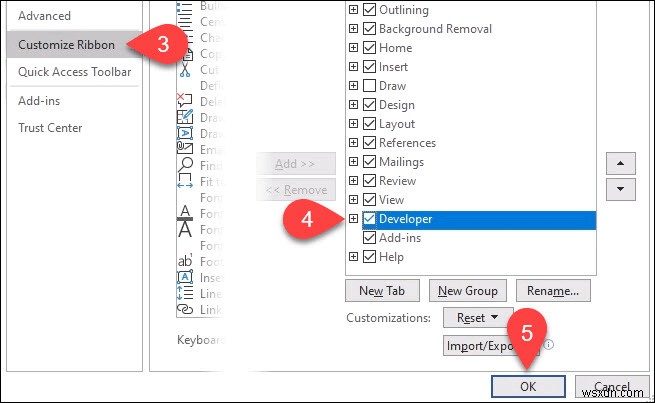 Wordでマクロを作成して実行する方法 