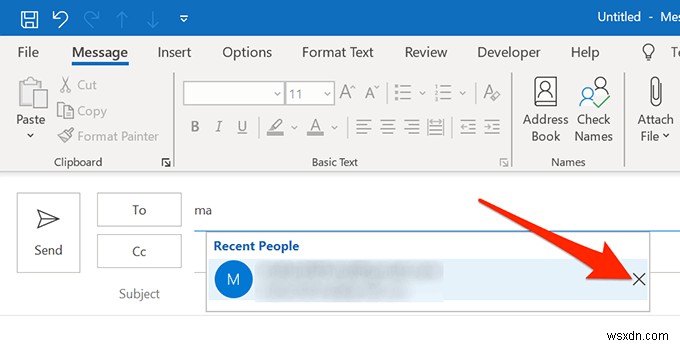 Outlookのキャッシュをクリアする方法 