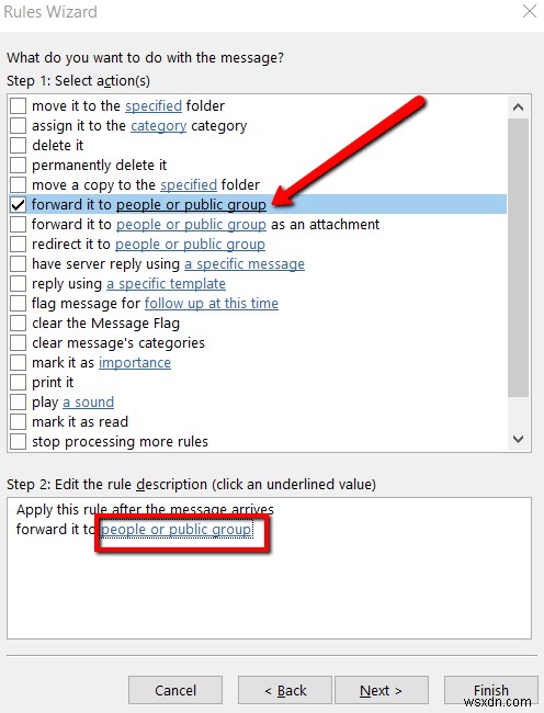Outlook2019で電子メールを自動的に転送する方法 