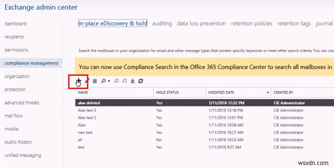 Office365で削除された電子メールを回復する方法 