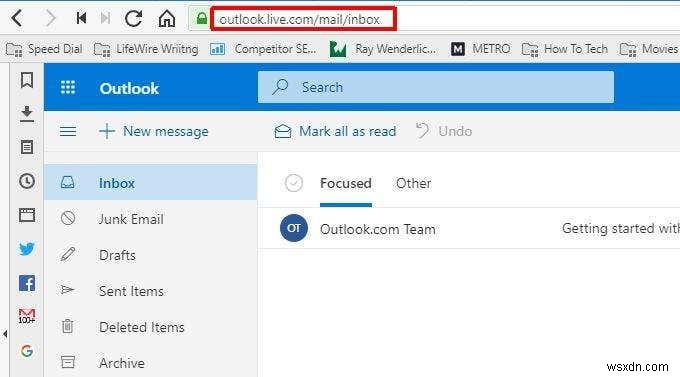 Hotmailさん？ MicrosoftOutlookの電子メールサービスの説明 