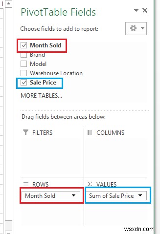 Excelで簡単なピボットテーブルを作成する方法 