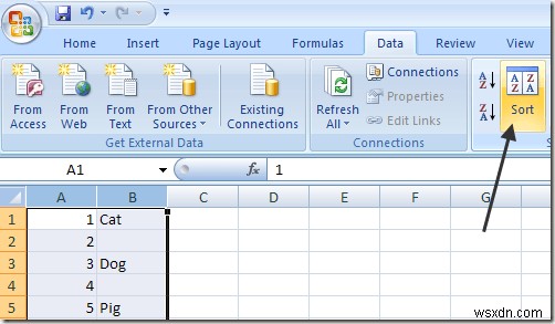 Excelで空白行を削除する方法 