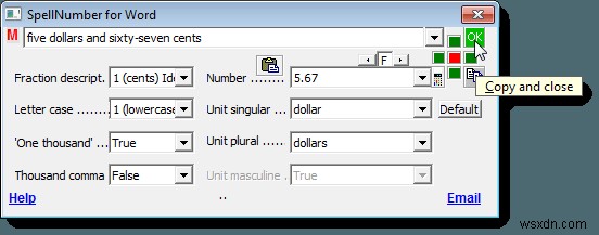 WordとExcelで数字をすばやく綴る 