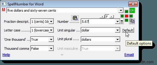 WordとExcelで数字をすばやく綴る 